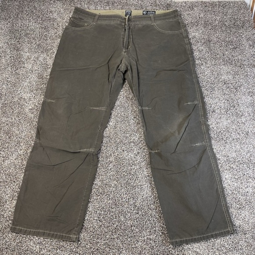 KUHL Revolvr Utility Hiking Pants Men's Size 40x30 Brown Outdoor Travel Gorpcore